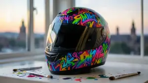 malowanie kasku motocyklowego wrocław
