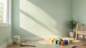 malowanie na ścianie dla dzieci