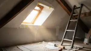 poddasze malowanie ścian